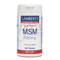 Msm 1000 Mg 120 Comprimidos Lamberts