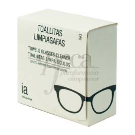 Interapothek Toalhetes Limpa-óculos 12 Unidades