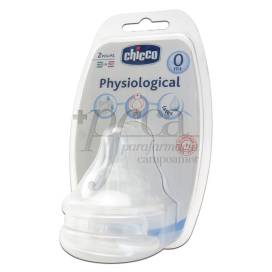 CHICCO SILICONE TEAT 0M+ 2 UNITS