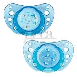 CHICCO PHYSIO AIR BLUE RUBBER PACIFIER 0M+ 2 UNITS