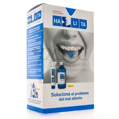 Halita Dentifrico 75 Ml + Colutorio 500 Ml Promo