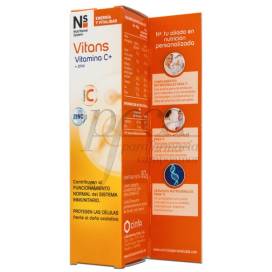 Ns Vitans Vitamina C + Zinc 20 Comps Efervescentes