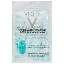 VICHY MINERAL SOOTHING FACE MASK 2X6 ML