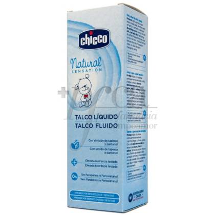 Chicco Natural Sensation Flüssiger Talkum 100ml