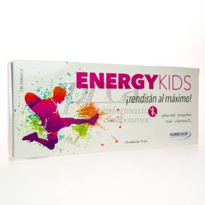 Energy Kids 10 Frascos 15ml Pharmasor