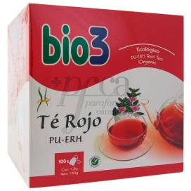Bie 3 Te Rojo Pu-erh Ecologico 100 Bols