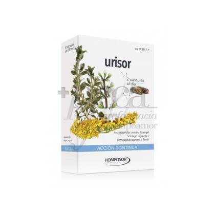 Urisor Continuous Action 30 Capsules Pharmasor