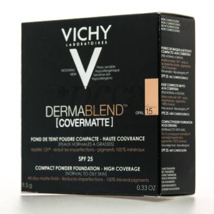 Vichy Dermablend Covermatte Polvo Tono 15 9.5 G