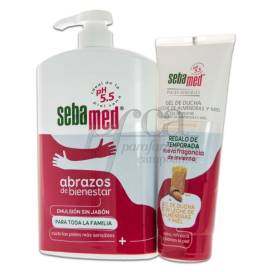 Sebamed Soap Free Emulsion 1l + Honey Promo