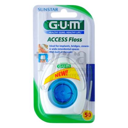 Gum Access Floss Seda Dental 50 Hilos R3200