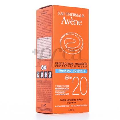 Avene Spf20 Emulsion Dry Touch 50ml