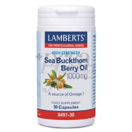 Sea Buckthorn Berry Oil 1000mg 30 Capsules Lamberts