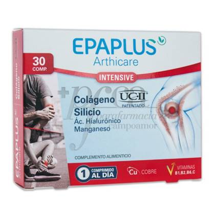Epaplus Arthicare Colageno Silicio 30 Comprimidos