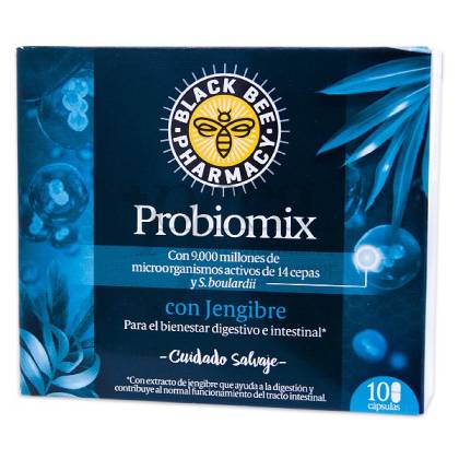 Black Bee Pharmacy Probiomix Mit Ingwer 10 Kapseln