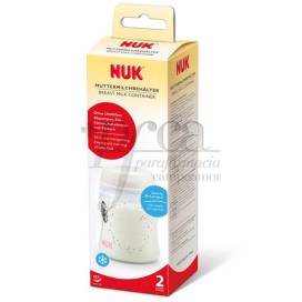 NUK BREAST MILK CONTAINERS 2 UNITS