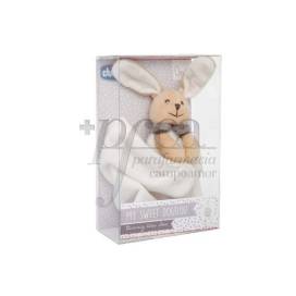CHICCO SOFT BUNNY CUDDLY TOY MY SWEET DOUDOU 0M+