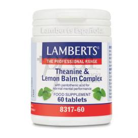 Theanin Und Zitrone Balsam Complex 60 Tabletten Lamberts
