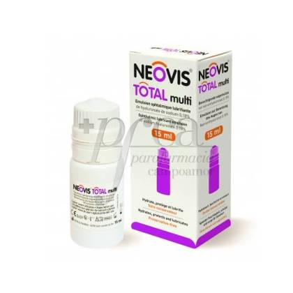 Neovis Total Multi Emulsão Lubricante Ocular 15 Ml