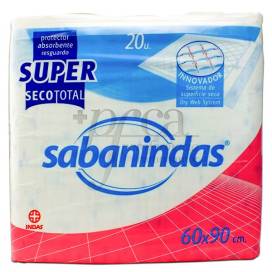 SABANINDAS SUPER 60X90 CM 20 EINHEITEN