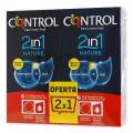 Control Kondome 2in1 Nature 6 Einheiten + 6 Einheiten Promo