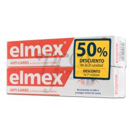 Elmex Anti-cáries Dentífrico Flúor 2x 75ml Promo