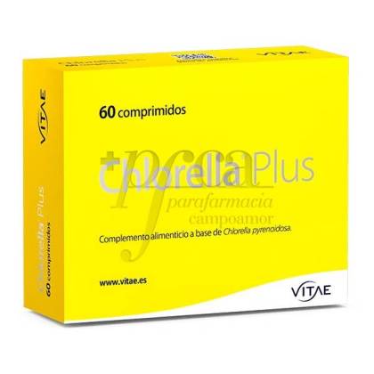 Chlorella Plus 60 Compr 1000mg Vitae