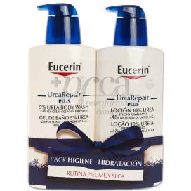 Eucerin Urearepair Plus Gel+lotion 400ml Promo