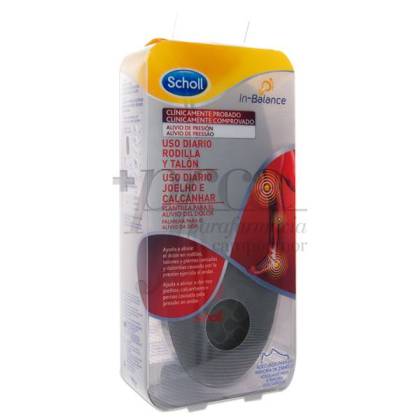 Scholl Insole Daily Use Knee And Heel Size L