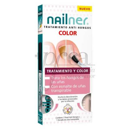 Nailner Tratamento Anti Fungos Com Cor 2x5 Ml