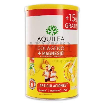 Aquilea Colagénio Magnésio Sabor Limão +15% Promo