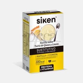Siken Proteina&vitaminas Natilla Torta De Queijo E Limão 6 Saquetas