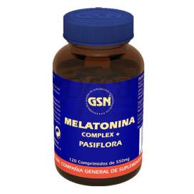 Melatonina 1mg Complex Con Pasiflora 120 Comps Gsn