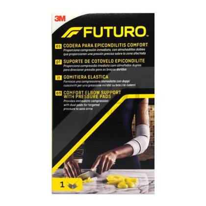 ELBOW SUPPORT WITH PRESSURE PADS FUTURO SIZE M