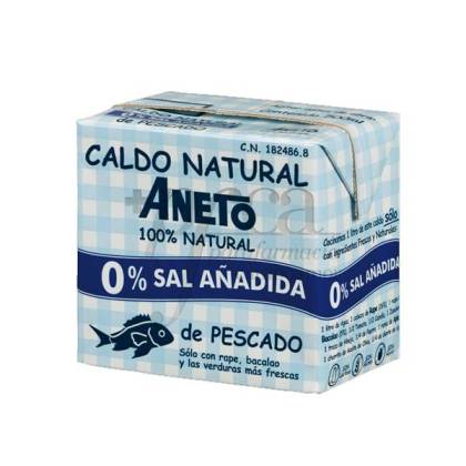 Aneto Fish Broth 0% Salt 500 Ml
