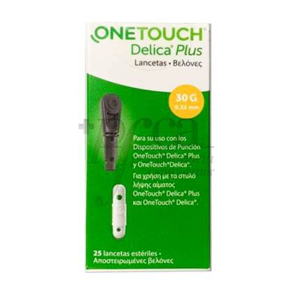 One Touch Delica Plus 25 Lanzetten