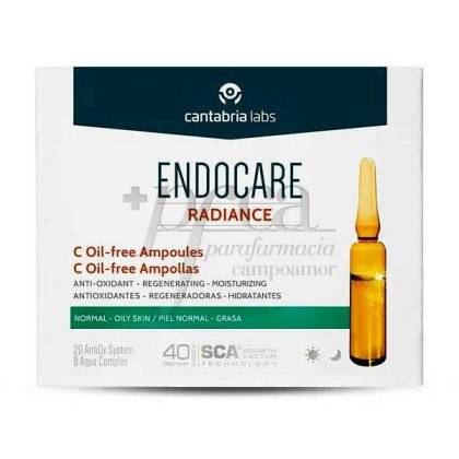 Endocare Radiance C Oil-free 10 Ampullen