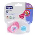 Chicco Physio Air Rubber Pacifier Girl 16-36m 2 Units