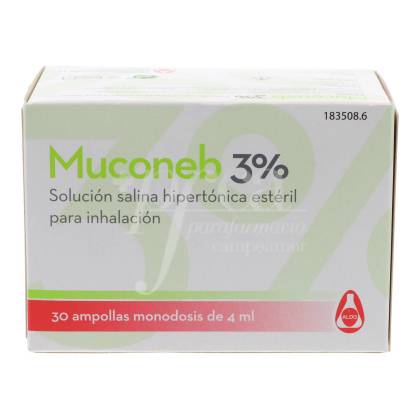 Muconeb 3% Solução Salina 30x4 Ml