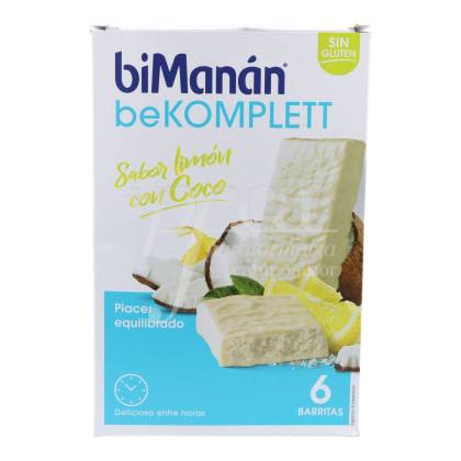 Bimanan Komplett White Chocolate Lemon And Coconut 6 Bars