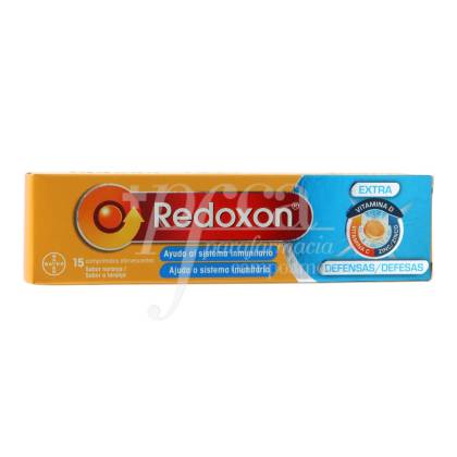 Redoxon Extra Defensas Vitamin C+ Zinc 15 Tabletten Orangen Geschmack