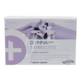 Donna Plus Silveractive 7 Cápsulas Vaginais