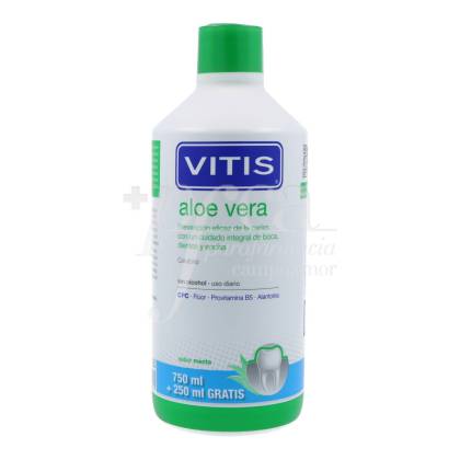 Vitis Mundwasser Minze Und Aloe Vera 1 L