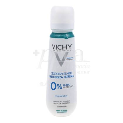 Vichy Deodorantmineral 48 H Toleranz Fresh Spray 100 Ml