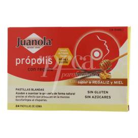 Juanola Propolis Lakritze 24 Tabletten