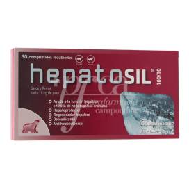 Hepatosil 100/10 Bis 10kg 30 Tabletten Tierärztlich
