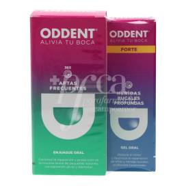 Oddent Enjuague Oral 150 ml + Oddent Forte Gel Oral 8 ml Promo