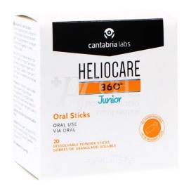 Heliocare 360 Junior Oral Sticks 20 Saquetas