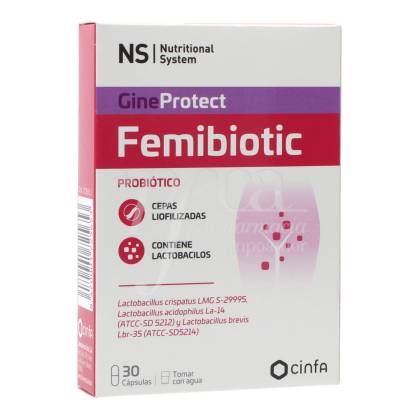 Ns Femibiotic 30 Cápsulas