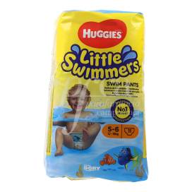 HUGGIES LITTLE SWIMMERS SIZE 5-6 12-18KG 11 UNITS