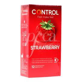 Control Kondome Strawberry 12 Einheiten